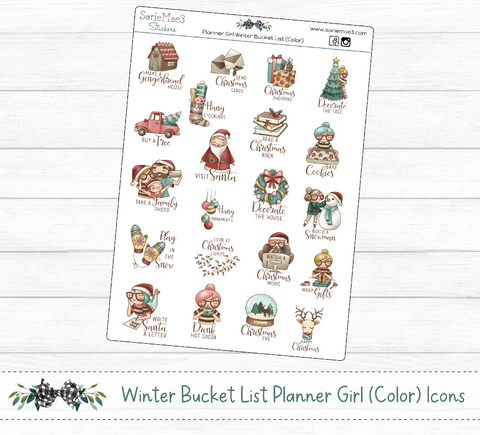 Winter Bucket List (Planner Girl)