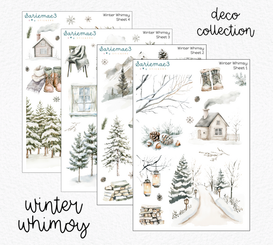 Winter Whimsy Deco Collection