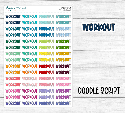 Workout (Doodle)
