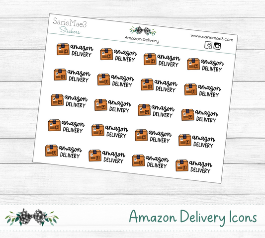 Amazon Delivery Icons