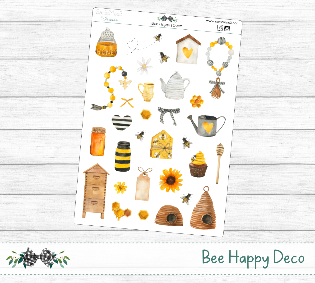 Bee Happy Deco