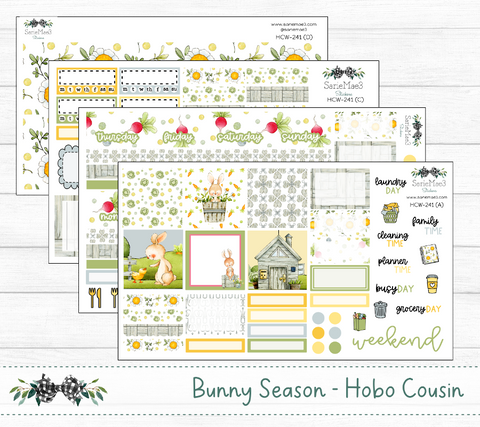 Hobonichi Cousin Kit, Bunny Season, HCW-241