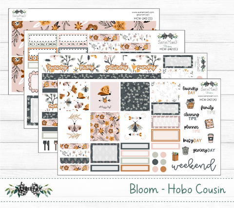 Hobonichi Cousin Kit, Bloom, HCW-242