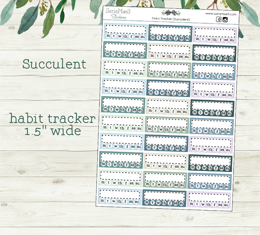 Habit Tracker (Succulent)