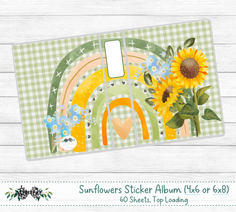 Sunflower Sticker Album
