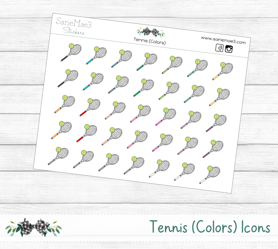 Tennis (Colors) Icons