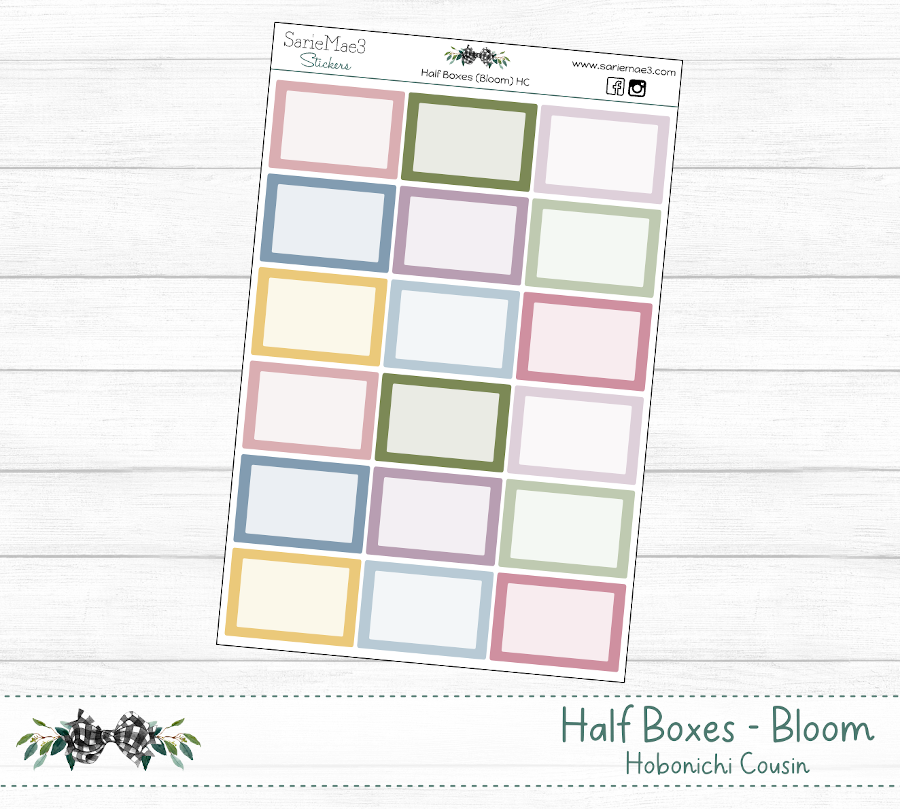 Half Boxes (Bloom) Hobo Cousin
