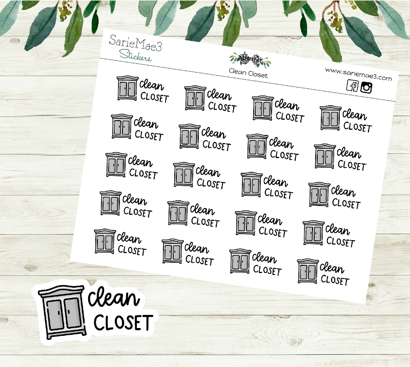 Clean Closet Icons