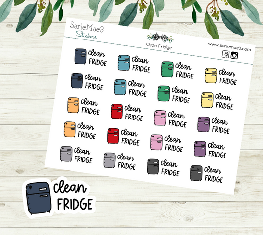 Clean Fridge (Colors) Icons
