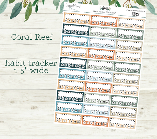 Habit Tracker (Coral Reef)