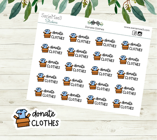 Donate Clothes Icons