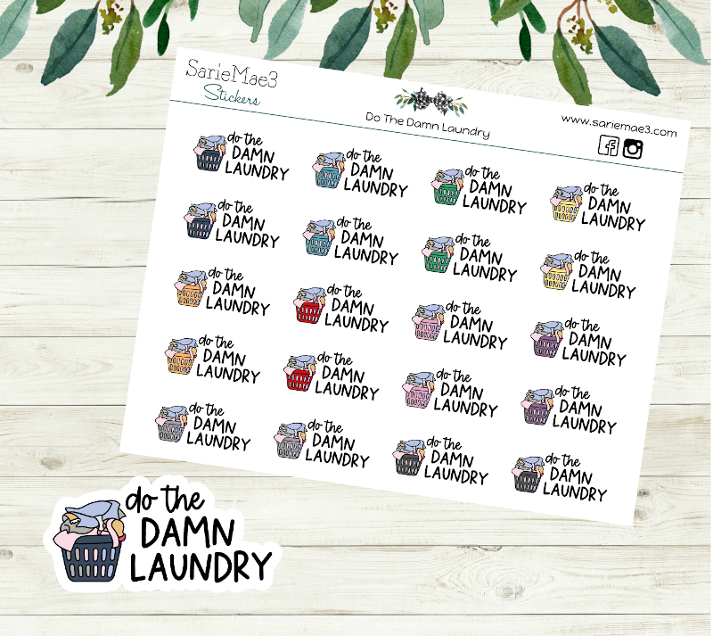 Do The Damn Laundry (Colors) Icons