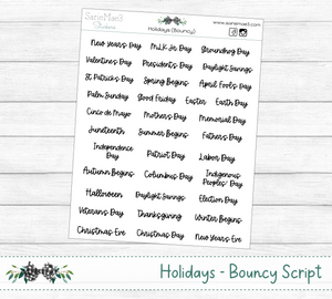 Holidays (Bouncy)