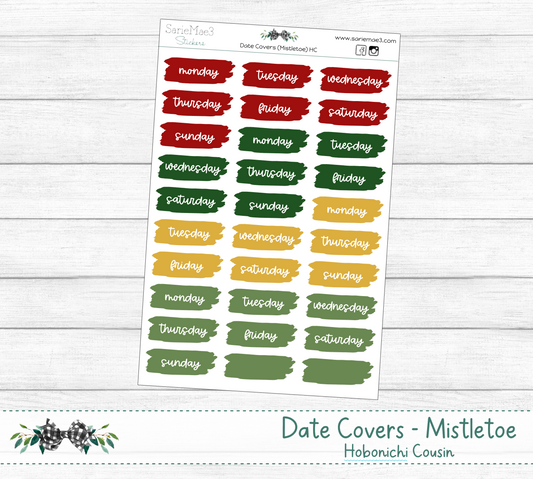 Date Covers (Mistletoe) Hobo Cousin