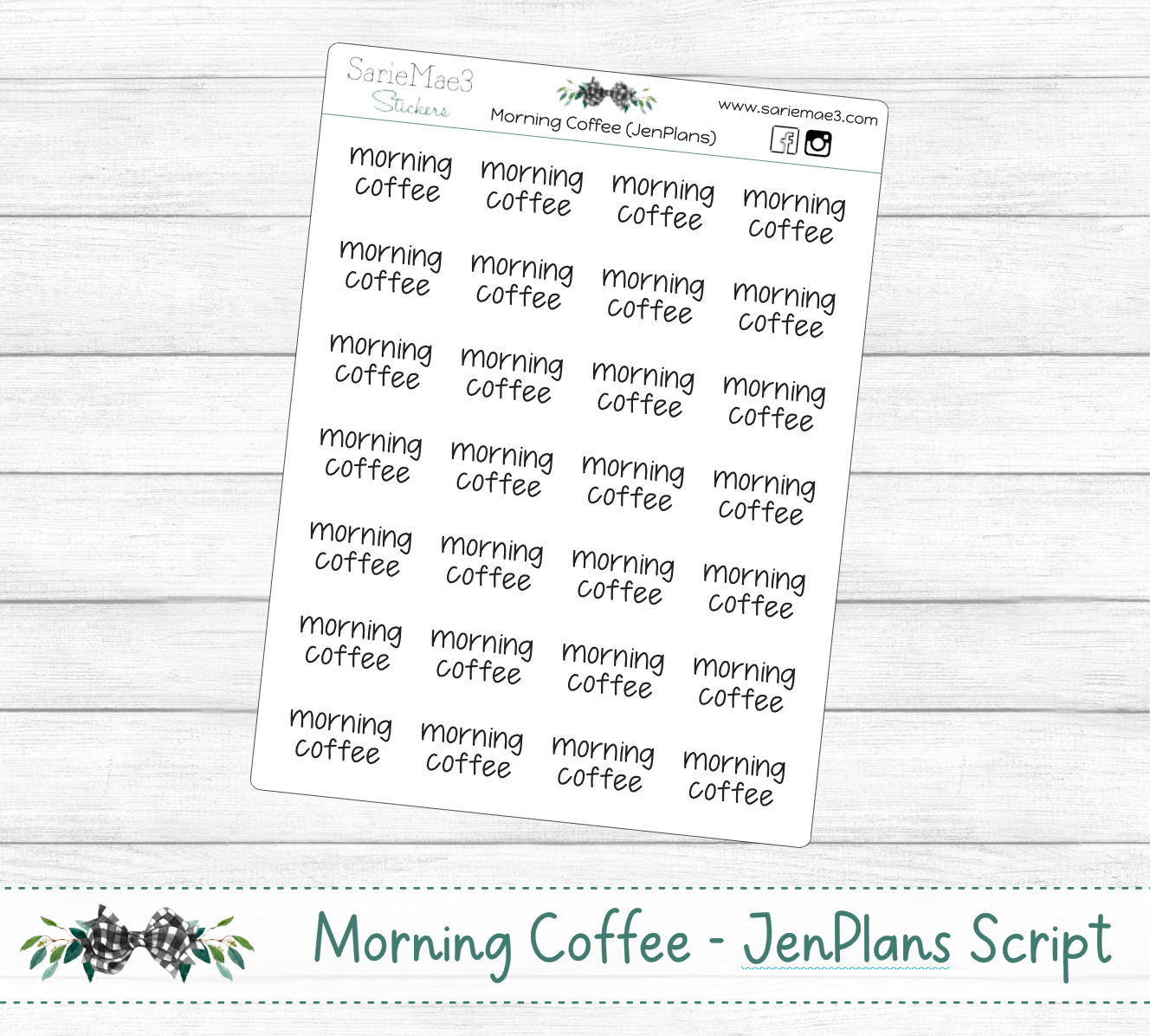 Morning Coffee (JenPlans)