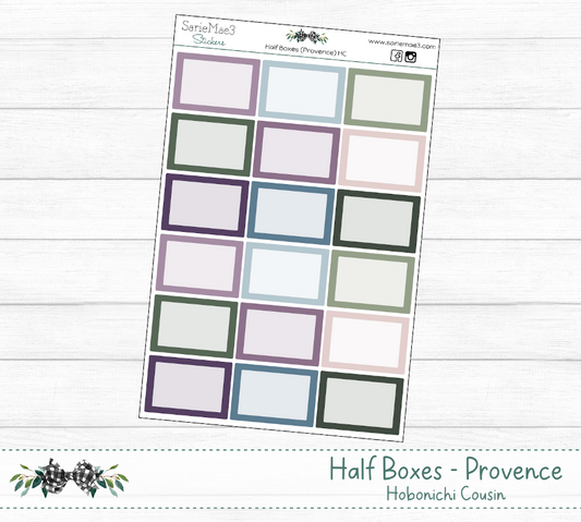 Half Boxes (Provence) Hobo Cousin