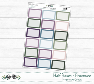 Half Boxes (Provence) Hobonichi Cousin
