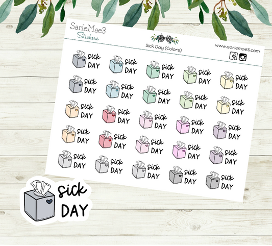 Sick Day (Colors) Icons