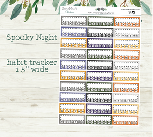 Habit Tracker (Spooky Night)